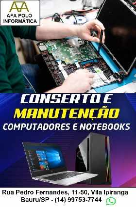 Foto 1 - Conserto de computador e notebook- bauru