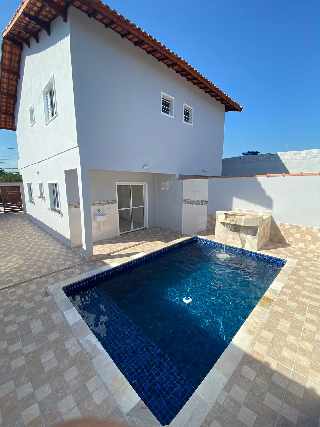 Foto 1 - Casa  com piscina na praia em itanham